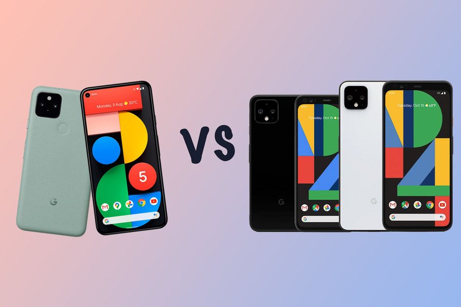 Google Pixel 5 против Pixel 4 против 4 XL: в чем разница?
