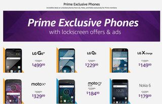 Amazoni soodushinnaga Prime Exclusive telefonid loobuvad lukustuskuva reklaamidest
