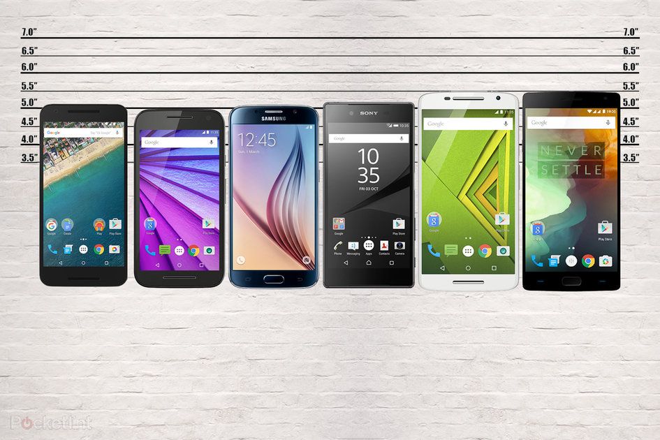 Nexus 5X vs Galaxy S6, Xperia Z5, OnePlus 2, Moto G en Moto X Play: wat is het verschil?