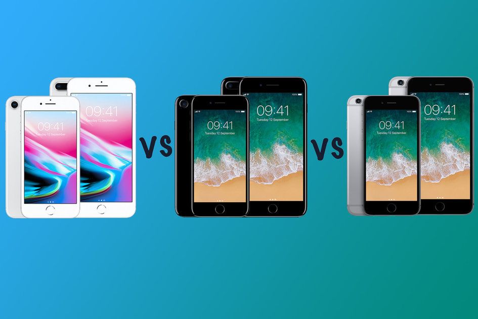 Apple iPhone 8 versus iPhone 7 versus iPhone 6S: wat is het verschil?