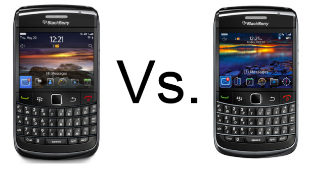 BlackBerry Bold 9780 vs BlackBerry Bold 9700