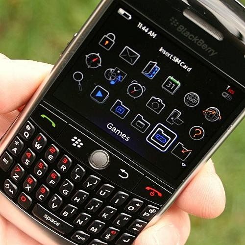 Courbe BlackBerry 8900