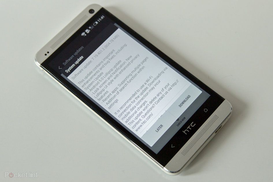 HTC One M7 ஆனது ஆண்ட்ராய்டு 5.0 லாலிபாப்பின் இனிமையான சுவையைப் பெறுகிறது
