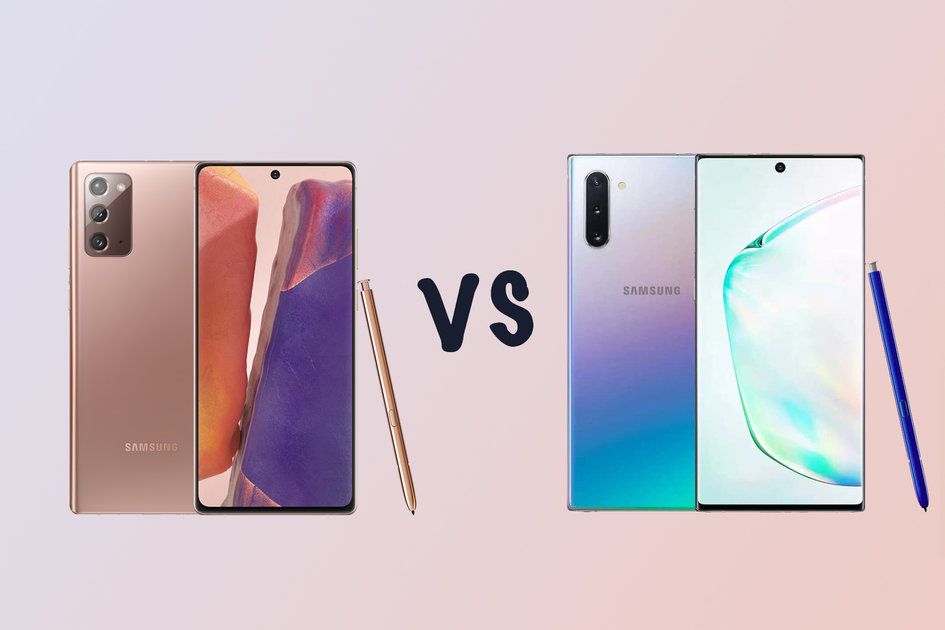 Samsung Galaxy Note 20 vs Galaxy Note 10: ¿Cuál es la diferencia?