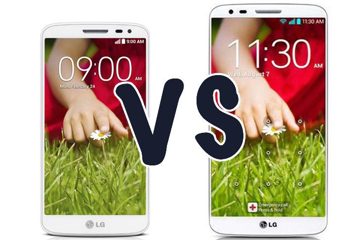 „LG G2 mini“ ir „LG G2“: koks skirtumas?