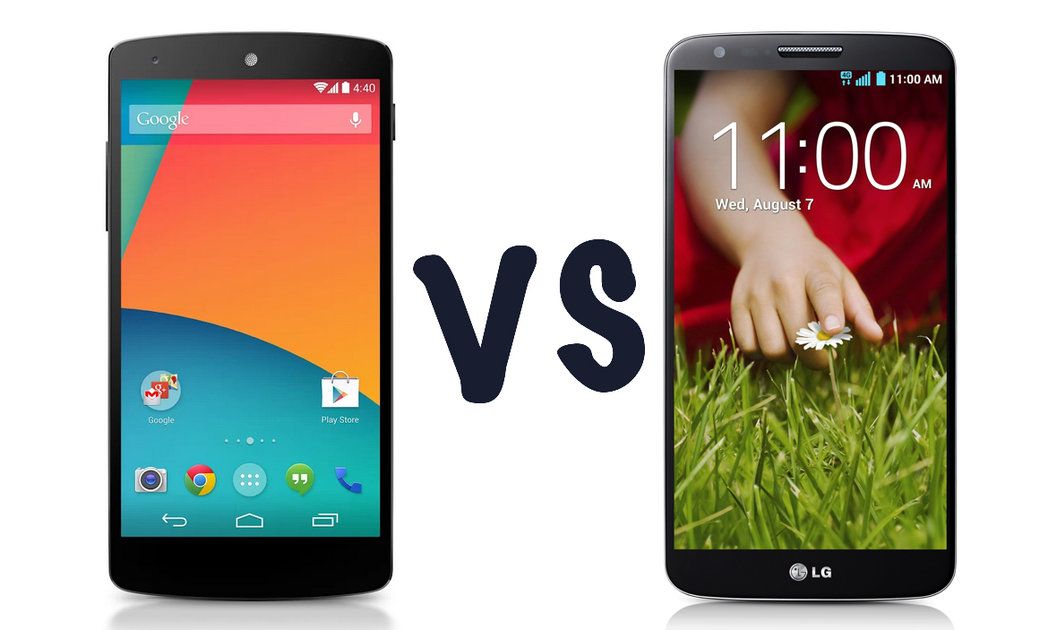 Google Nexus 5 vs LG G2: qual è la differenza?