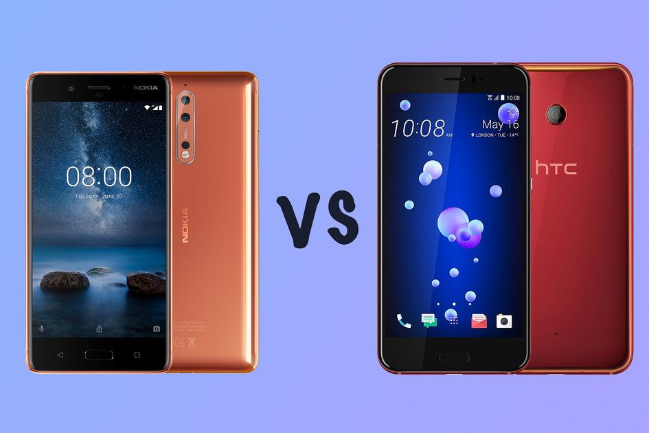 Nokia 8 vs HTC U 11: Qual é a diferença?
