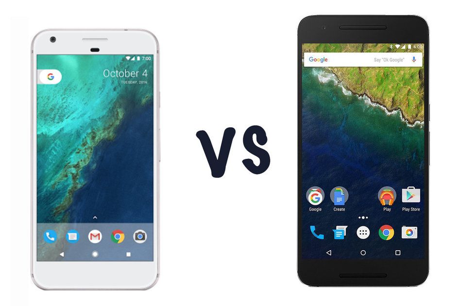 Google Pixel XL vs Nexus 6P: mis vahe on?
