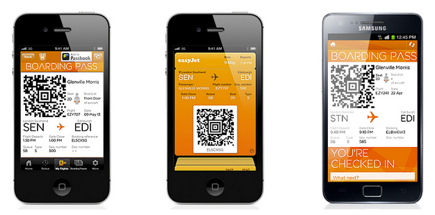 EasyJet přidává do svých mobilních aplikací Passbook mobilní palubní lístky