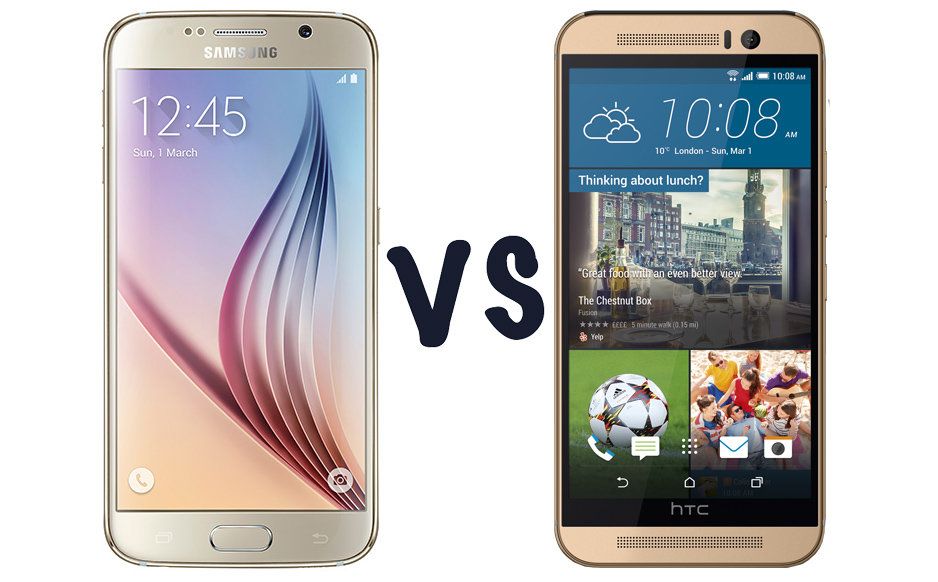 Samsung Galaxy S6 vs HTC One M9 : quel téléphone choisir ?