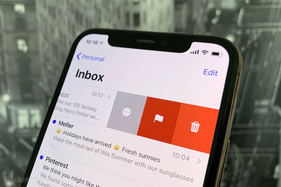 Sådan tilføjes sletning og ændring af strygningsindstillinger i Mail og Gmail på iPhone