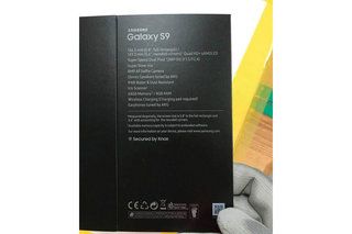 La boîte Samsung Galaxy S9 révèle les spécifications du prochain produit phare
