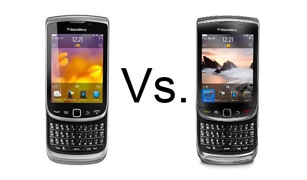 BlackBerry Torch 9810 vs BlackBerry Torch 9800