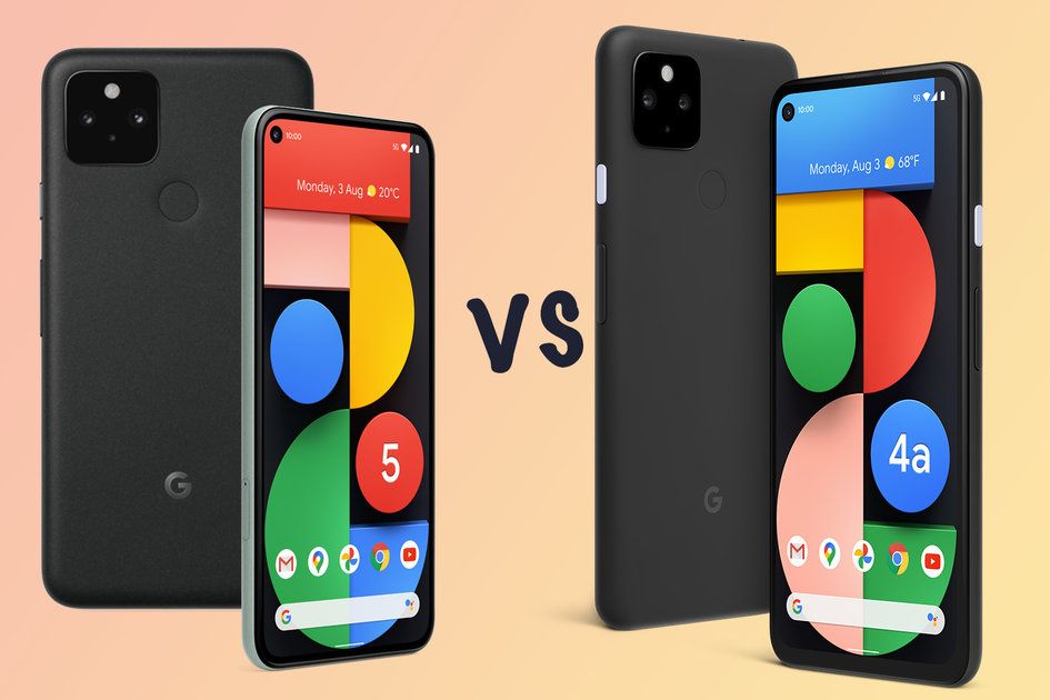 Google Pixel 5 vs Pixel 4a 5G vs Pixel 4a : quelle est la différence ?
