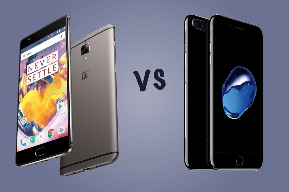 OnePlus 3T vs Apple iPhone 7 Plus: a batalha dos grandes telefones