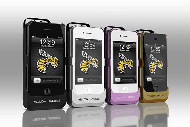 La funda de pistola paralizante Yellow Jacket para iPhone de 650K voltios comenzará la producción