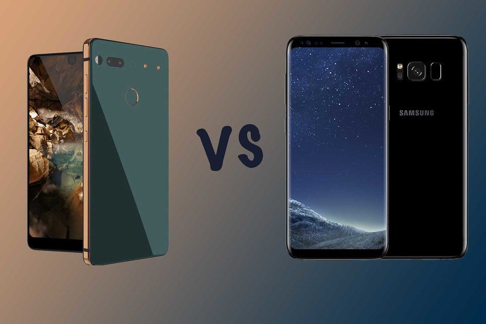 Essential Phone (PH-1) vs Samsung Galaxy S8 vs S8+: qual è la differenza?