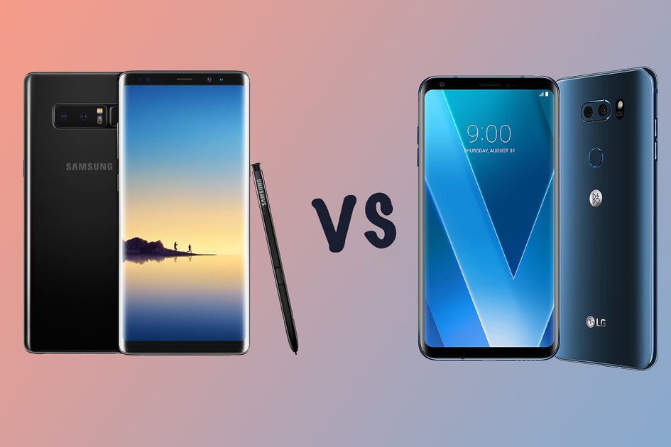 Samsung Galaxy Note 8 vs. LG V30: Was ist der Unterschied?