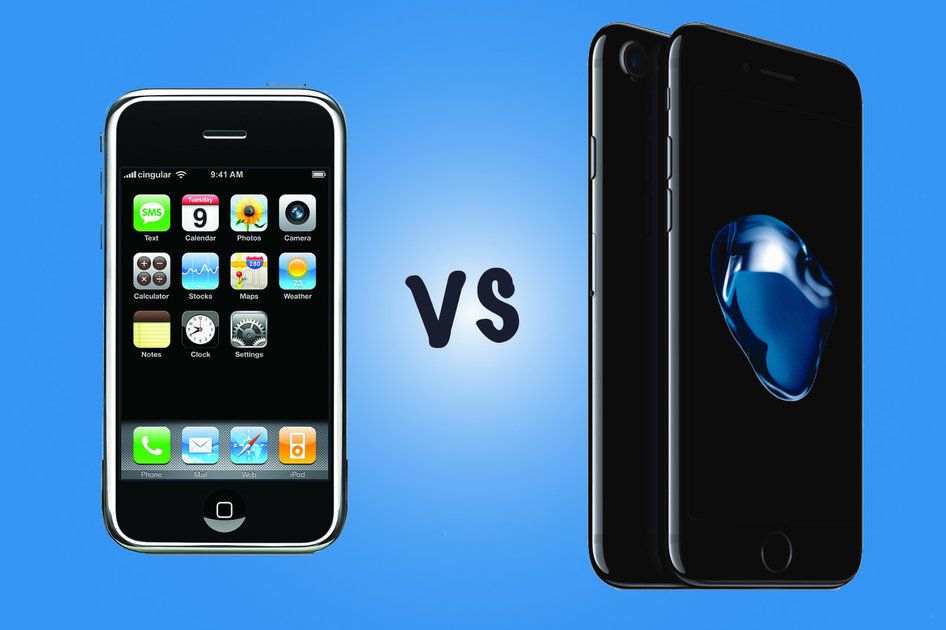 Original iPhone vs iPhone 7: Hvad er forskellen 10 år efter?