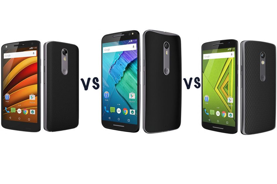 Motorola Moto X Force срещу Moto X Style срещу Moto X Play: Каква е разликата?