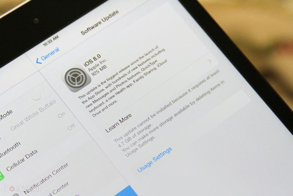 iOS 8 on nüüd saadaval, värskendage oma iPhone 5S ja iPad kohe