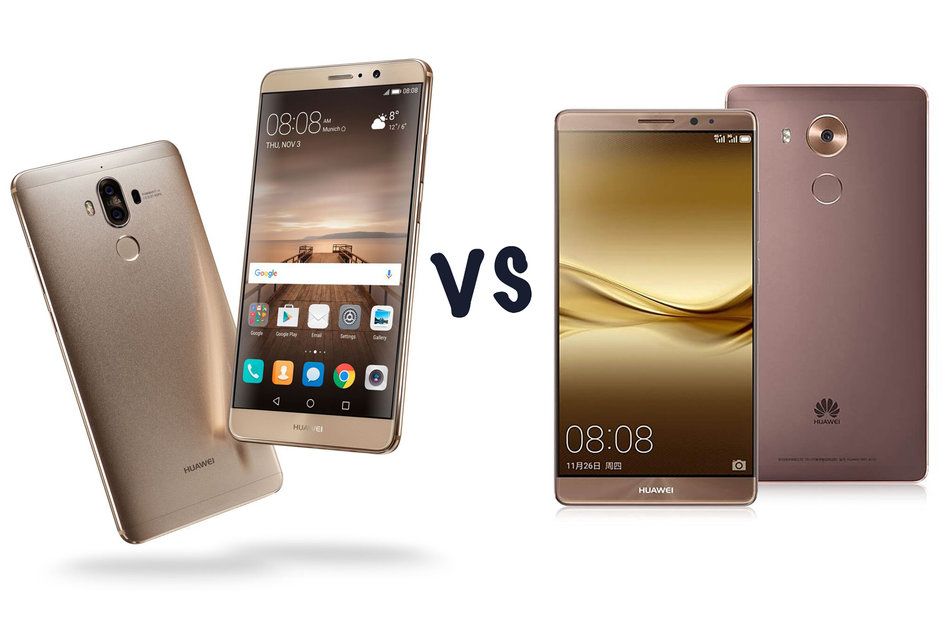 Huawei Mate 9 vs. Huawei Mate 8: Was ist der Unterschied?