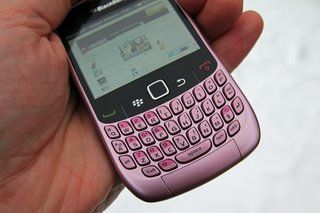 블랙베리 커브 8520 핑크색 휴대폰 전용 4u 이미지 3