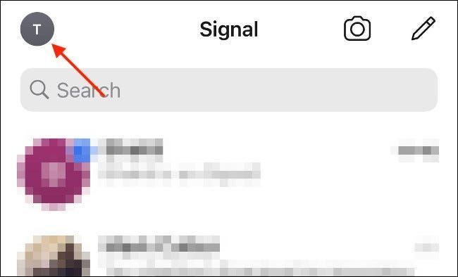 Tab ng Signal Profile