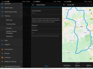Πώς να δημιουργήσετε προσαρμοσμένες διαδρομές αγώνων ή οδήγησης με εικόνα Garmin Connect 1