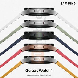 Samsung Galaxy Watch 4 언론 이미지는 이벤트 2 공식 사진을 앞두고 디자인을 보여줍니다.