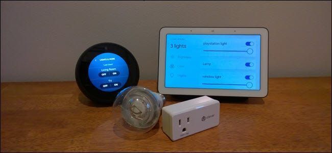 Googleov dom, Echo Spot, pametna žarulja i pametni utikač