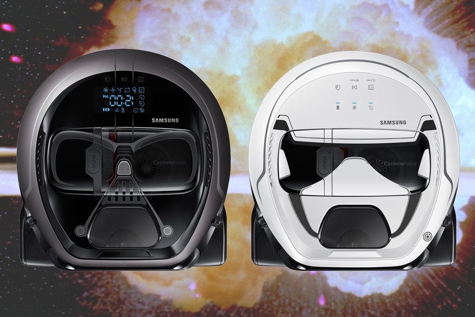 Samsung VR7000 Star Wars ierobežotā izdevuma Powerbots izmanto CycloneForce, Luke