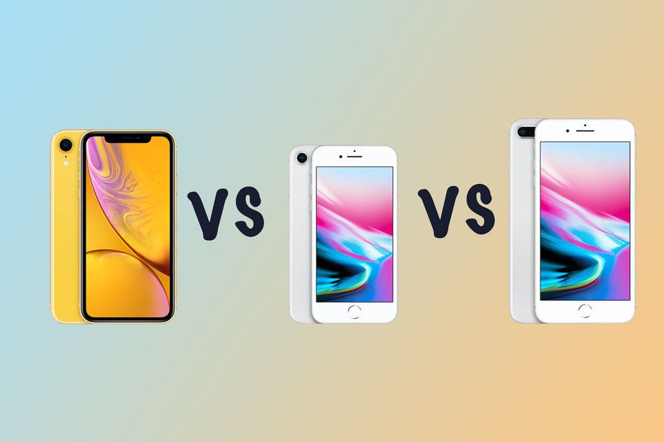 Apple iPhone XR vs iPhone 8 vs iPhone 8 Plus: Hva er forskjellen?