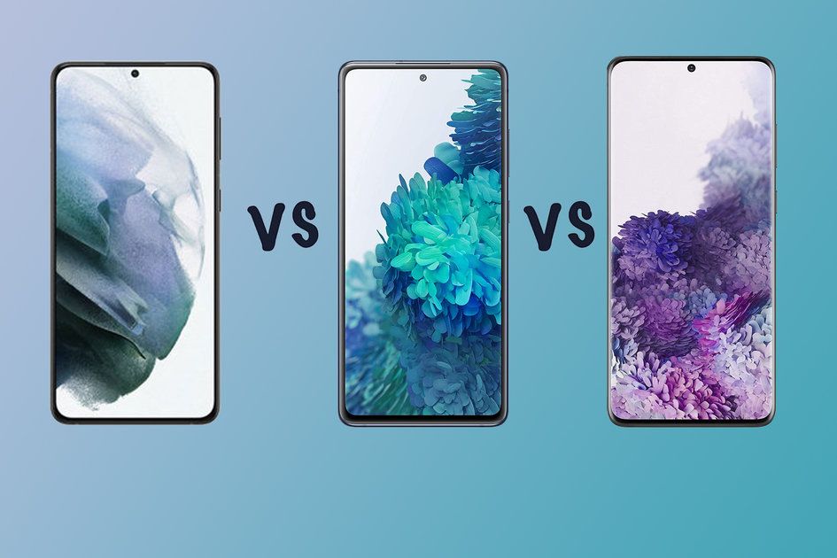 Samsung Galaxy S21+ vs S20 FE vs Galaxy S20+ : quelle est la différence ?