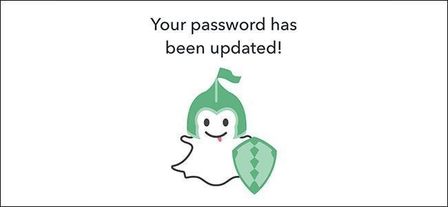 Как да промените паролата си за Snapchat
