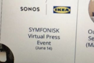 Ikea kalendri leke osutab uutele Sonos Symfoniski toodetele, mis tulevad juunis