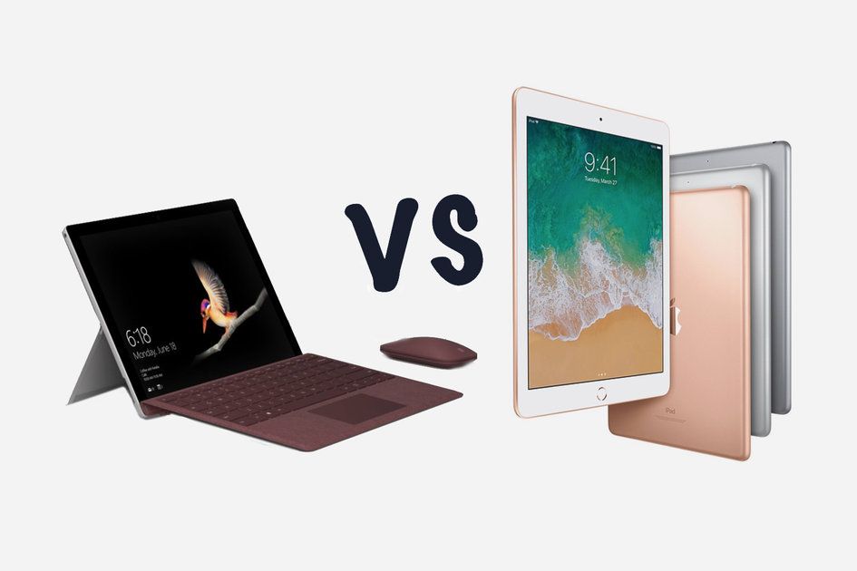 Microsoft Surface Go 2 vs Apple iPad (8ª geração): Qual é a diferença?