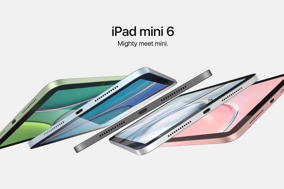 עיבוד מיני iPad 6 מעניק לנו את המראה הטוב ביותר עד כה בטאבלט הקרוב