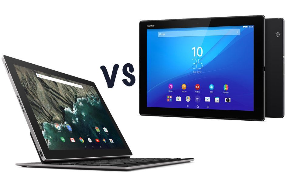 Google Pixel C vs Sony Xperia Z4 Tablet: Vad är skillnaden?