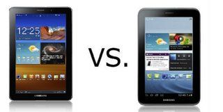 Samsung Galaxy Tab 2 versus Samsung Galaxy Tab 7.7