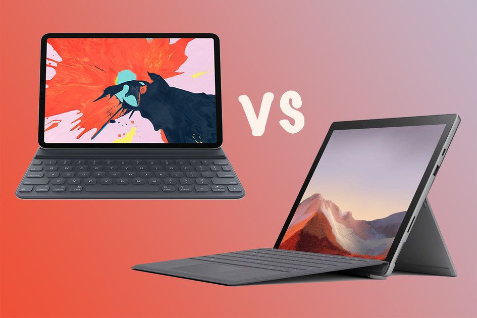 Microsoft Surface Pro 7 vs. Apple iPad Pro 12.9 (2021): Was ist der Unterschied?