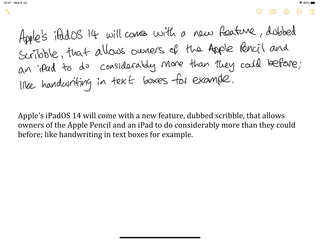 Kas ir Apple Scribble iPadOS 14? Un kā jūs to izmantojat?