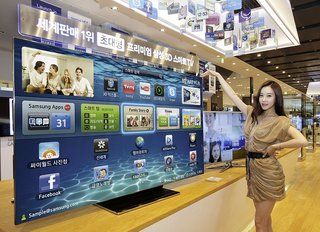El televisor Samsung de 75 pulgadas que cuesta £ 11k, y eso es antes de tener en cuenta los costos de mudarse de casa por un precio mayor.