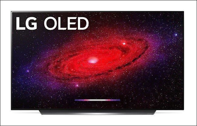 Un televisor insígnia LG CX OLED 2020.