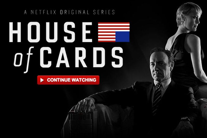 House of Cards 2. sezon şimdi Netflix'te yayında