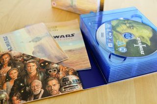 Star Wars: The Complete Saga Blu-ray box defineix imatges i pràctiques