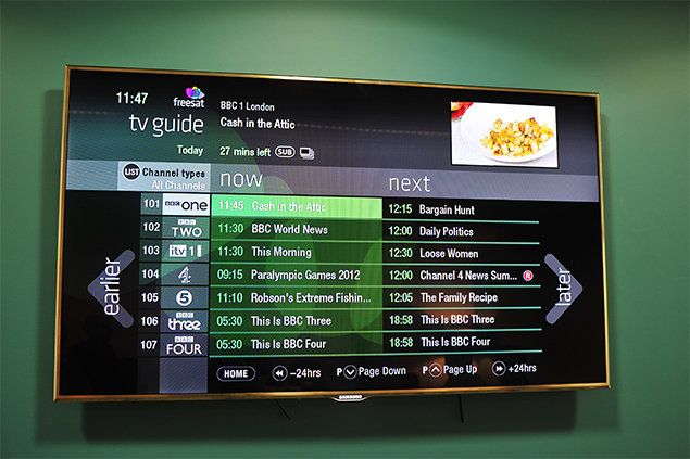 Freesat. Свободное время: BBC iPlayer, ITV Player, новый пользовательский интерфейс.