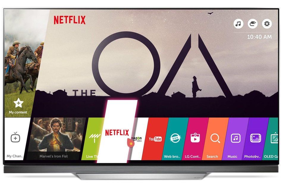 LGs webOS smart plattform for å vises på tredjeparts TVer