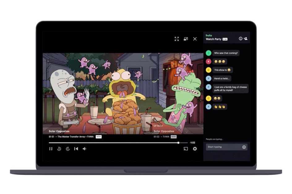 Cómo usar Hulu Watch Party para ver películas virtualmente con amigos