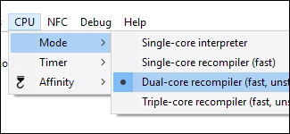 CPU-Dual-Core-Modus neu kompilieren